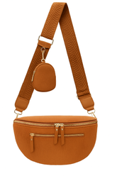 Fløjlsbæltetaske 31x11x22cm - ITJULI25